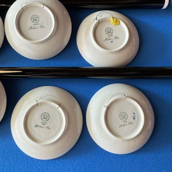 Bing & Grondahl 12 various years Mother's Day Mors Dag  6" wall hanging Plate - Picture 10 of 10